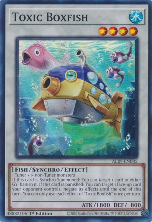 Toxic Boxfish ALIN-EN085 card from Alliance Insight