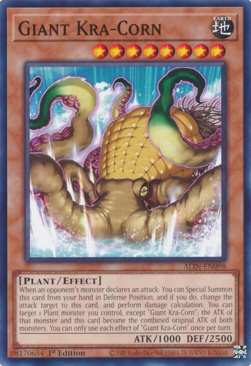 Giant Kra-Corn ALIN-EN098 card from Alliance Insight