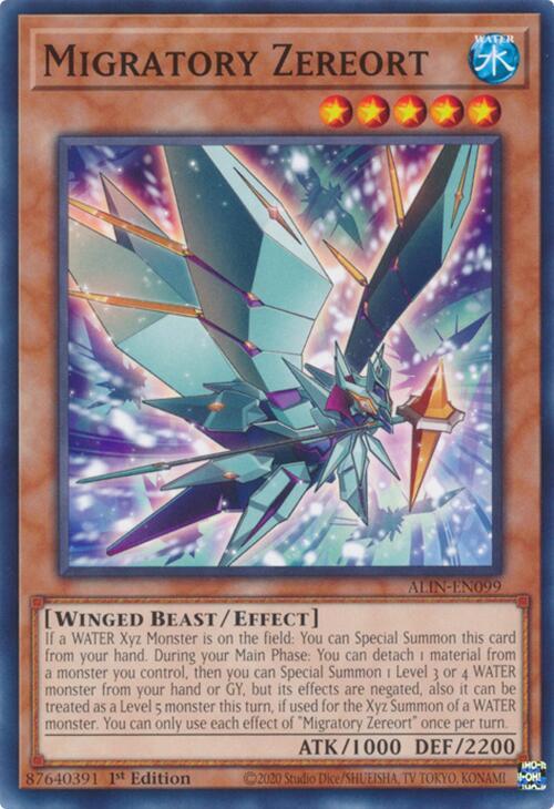 Migratory Zereort ALIN-EN099 card from Alliance Insight
