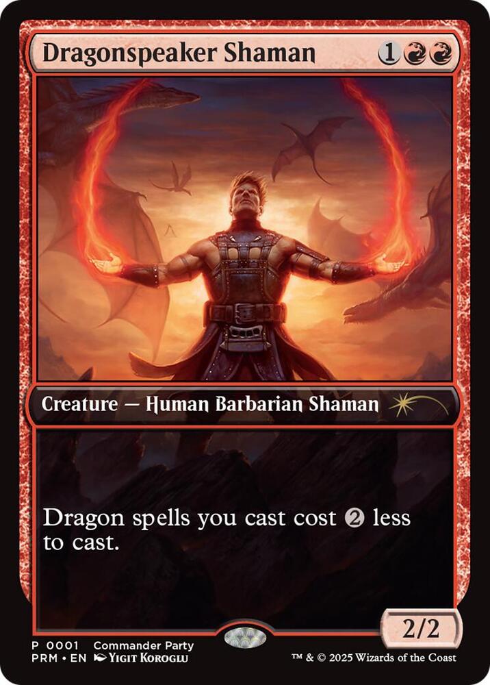 Dragonspeaker Shaman 1 card from WPN & Gateway Promos