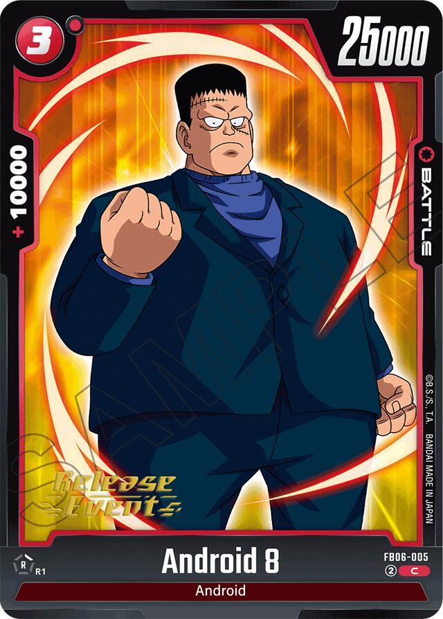 Android 8 FB06-005 card from Rivals Clash Release Event Cards