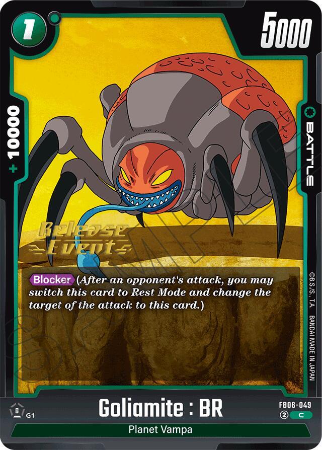 Goliamite : BR FB06-049 card from Rivals Clash Release Event Cards