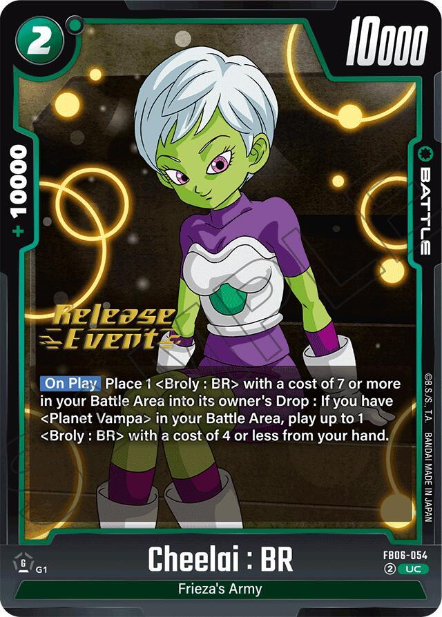 Cheelai : BR FB06-054 card from Rivals Clash Release Event Cards