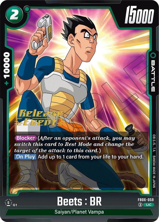 Beets : BR FB06-059 card from Rivals Clash Release Event Cards