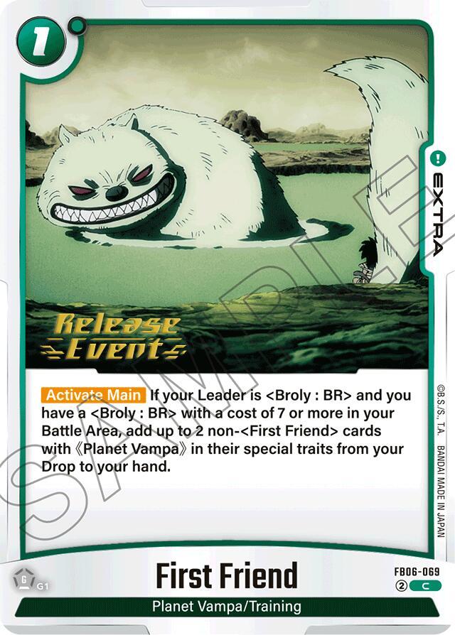 First Friend FB06-069 card from Rivals Clash Release Event Cards