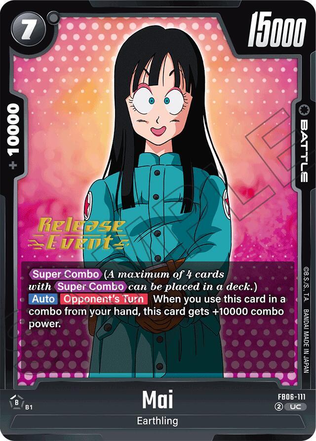Mai FB06-111 card from Rivals Clash Release Event Cards