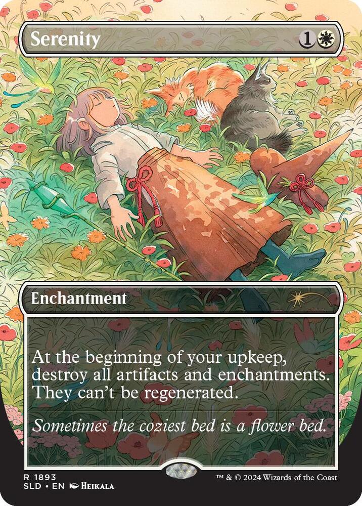 Serenity 1893 card from Secret Lair Drop Series