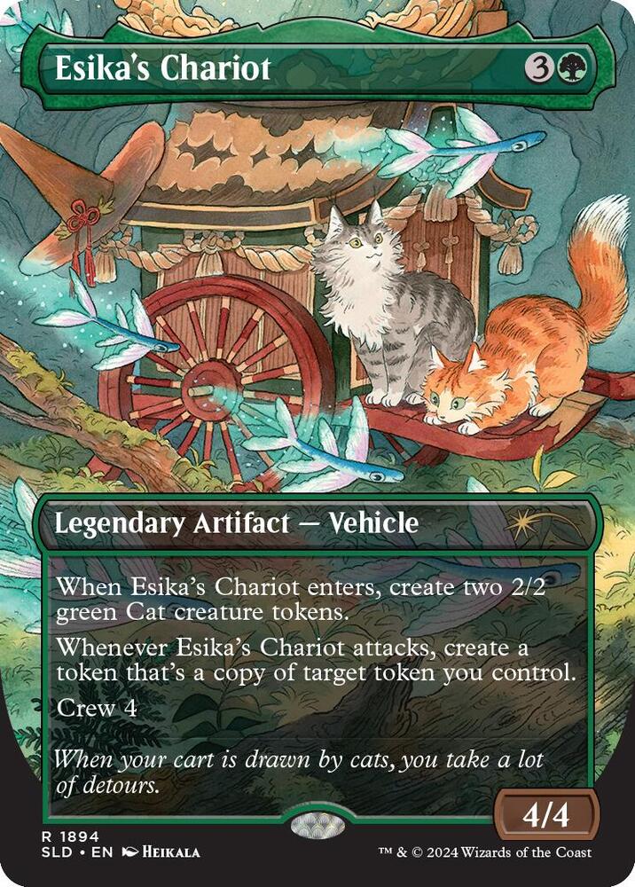 Esika's Chariot 1894 card from Secret Lair Drop Series