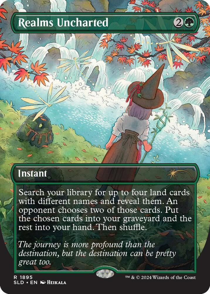 Realms Uncharted 1895 card from Secret Lair Drop Series