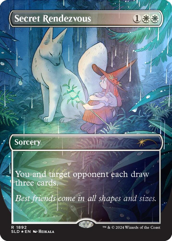 Secret Rendezvous (Rainbow Foil) 1892 card from Secret Lair Drop Series