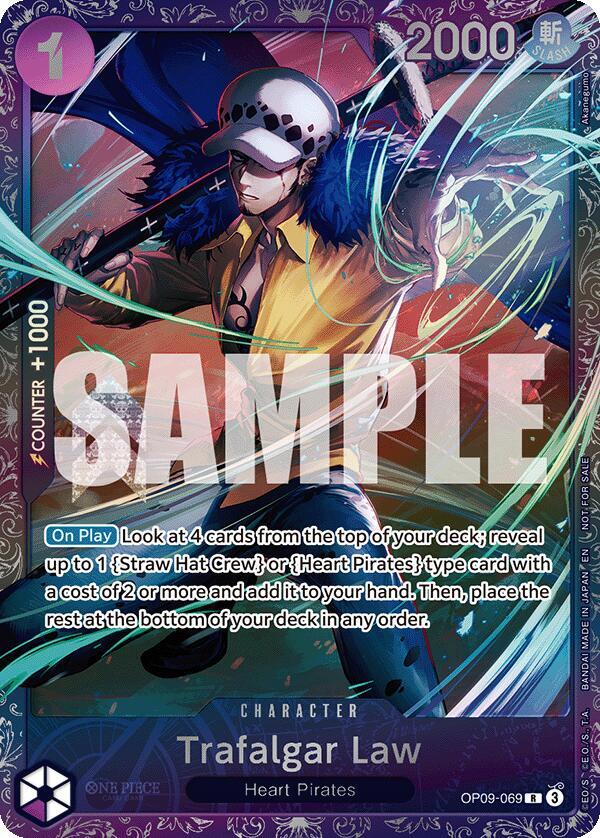 Trafalgar Law (Treasure Cup 2025) OP09-069 card from One Piece Promotion Cards