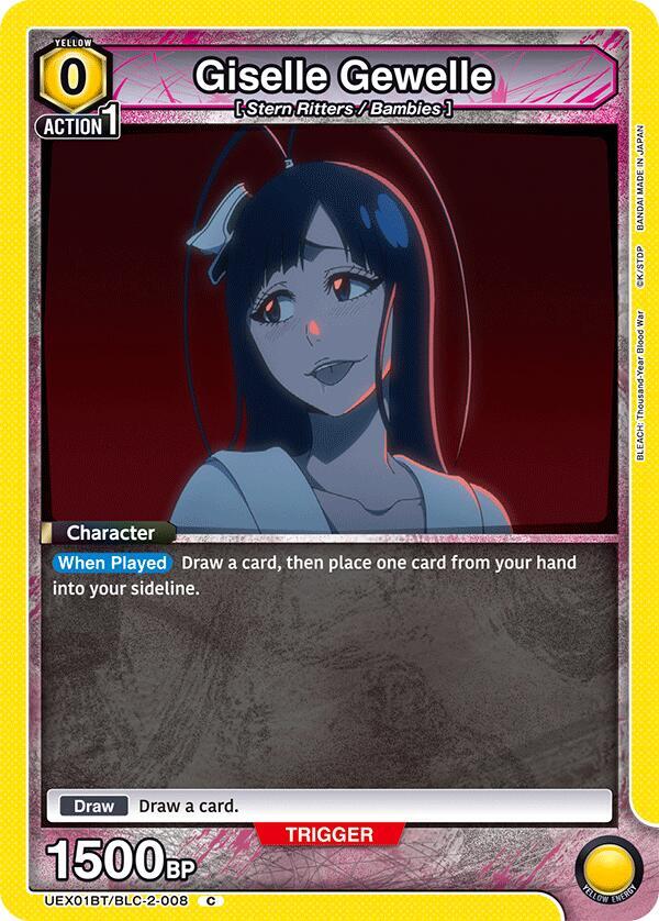 Giselle Gewelle (Box Topper Foil) UEX01BT/BLC-2-008 card from UEX01BT: BLEACH: Thousand-Year Blood War Vol.2