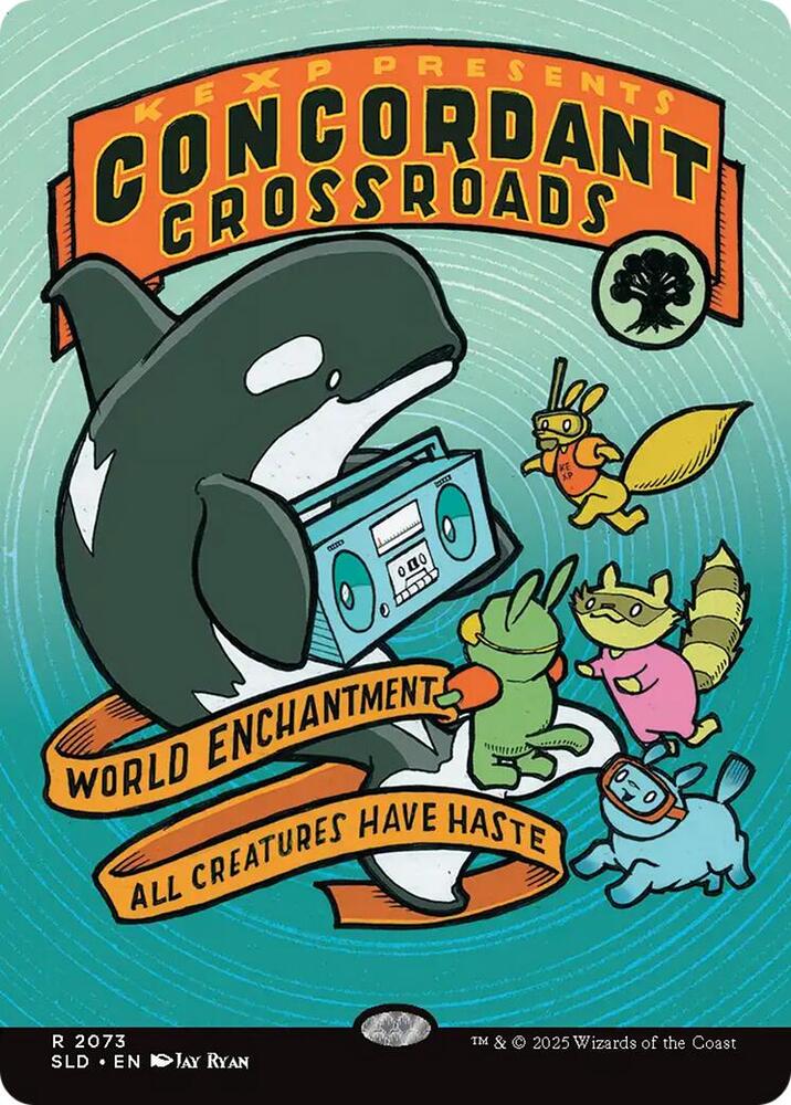 Concordant Crossroads 2073 card from Secret Lair Drop Series
