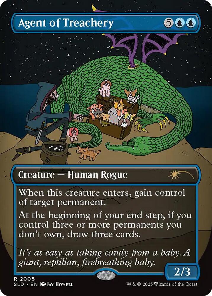 Agent of Treachery 2005 card from Secret Lair Drop Series