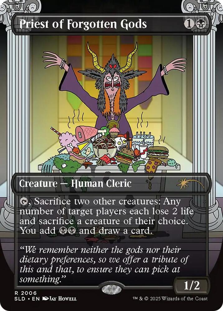 Priest of Forgotten Gods 2006 card from Secret Lair Drop Series