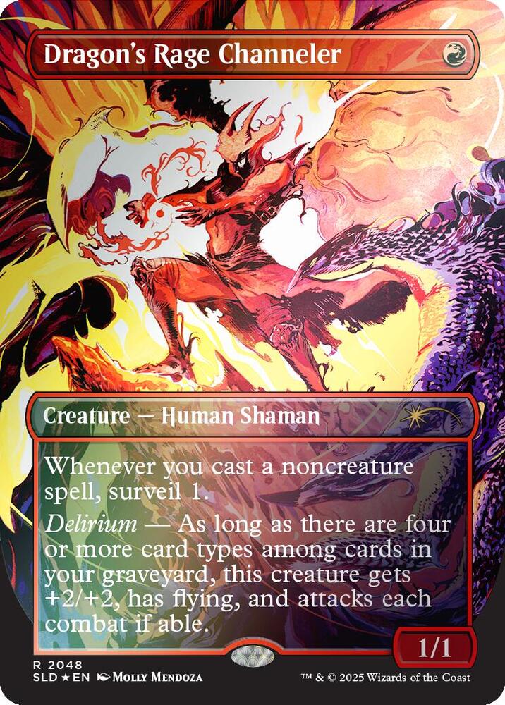 Dragon's Rage Channeler (Rainbow Foil) 2048 card from Secret Lair Drop Series