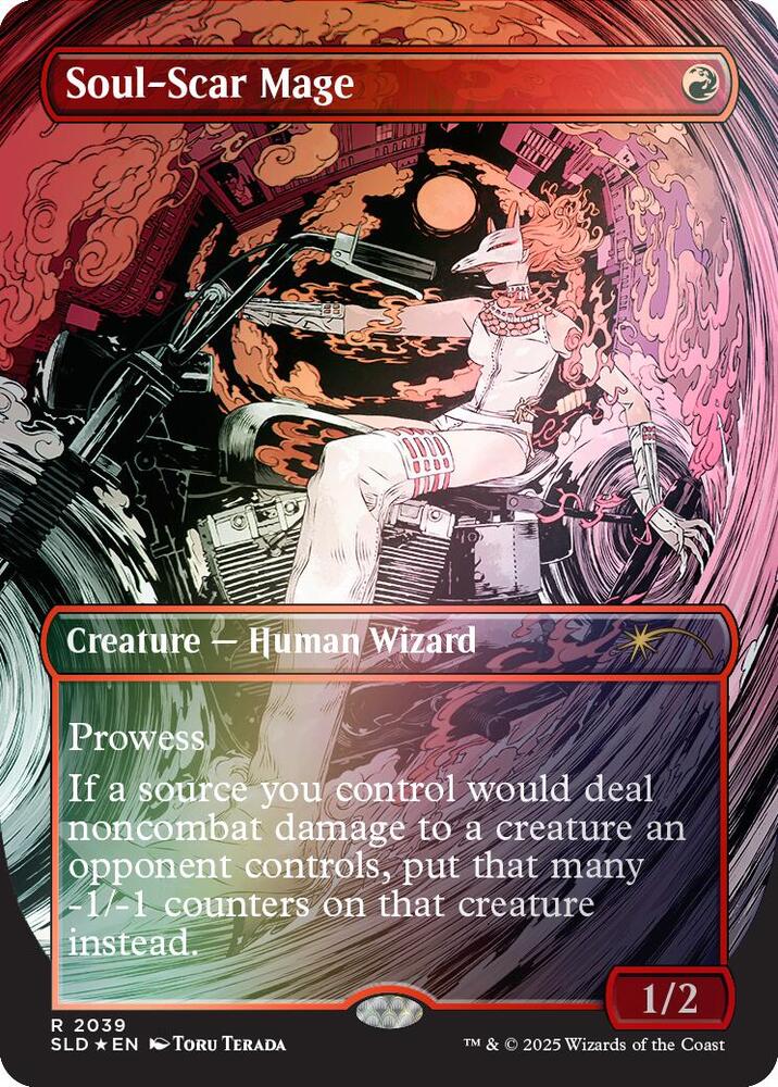 Soul-Scar Mage (Rainbow Foil) 2039 card from Secret Lair Drop Series