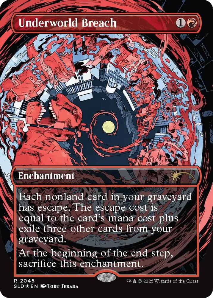 Underworld Breach (Raised Foil) 2045 card from Secret Lair Drop Series