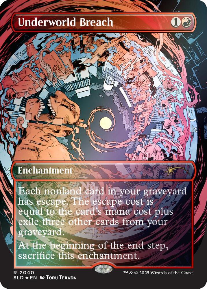 Underworld Breach (Rainbow Foil) 2040 card from Secret Lair Drop Series