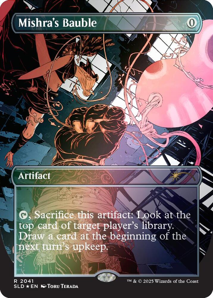 Mishra's Bauble (Rainbow Foil) 2041 card from Secret Lair Drop Series