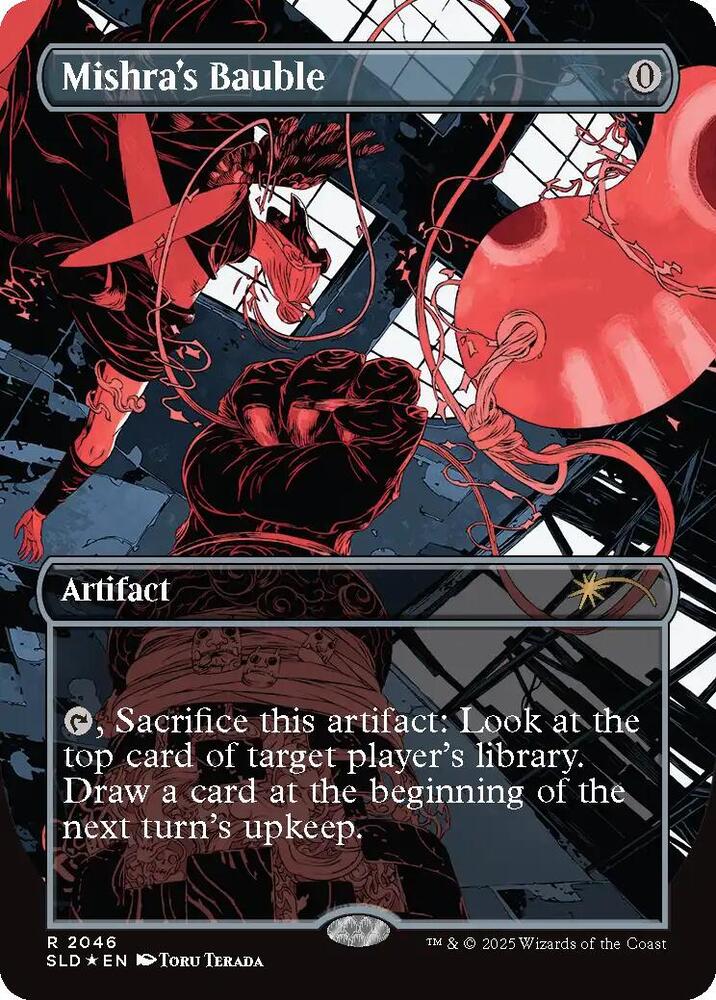 Mishra's Bauble (Raised Foil) 2046 card from Secret Lair Drop Series