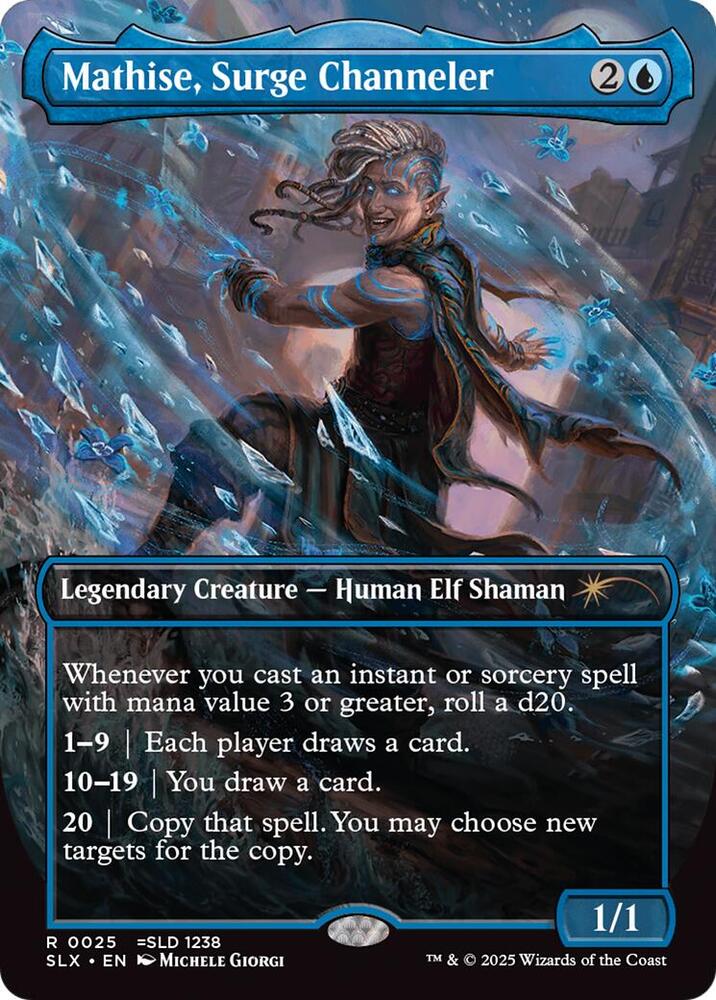 Mathise, Surge Channeler 25 card from SLX Cards