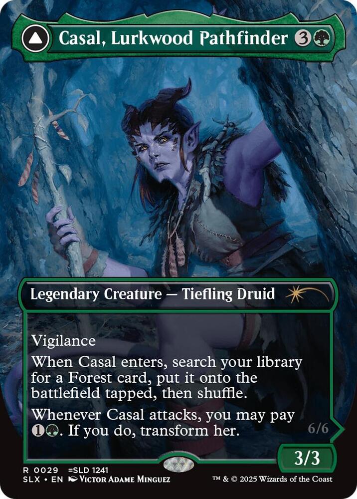 Casal, Lurkwood Pathfinder 29 card from SLX Cards