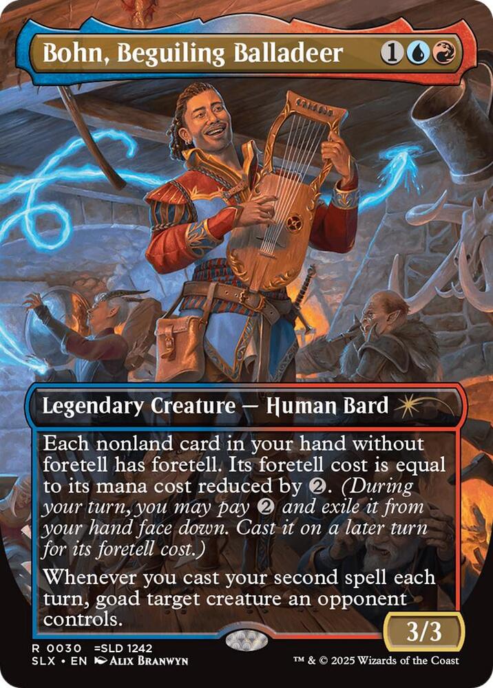 Bohn, Beguiling Balladeer 30 card from SLX Cards