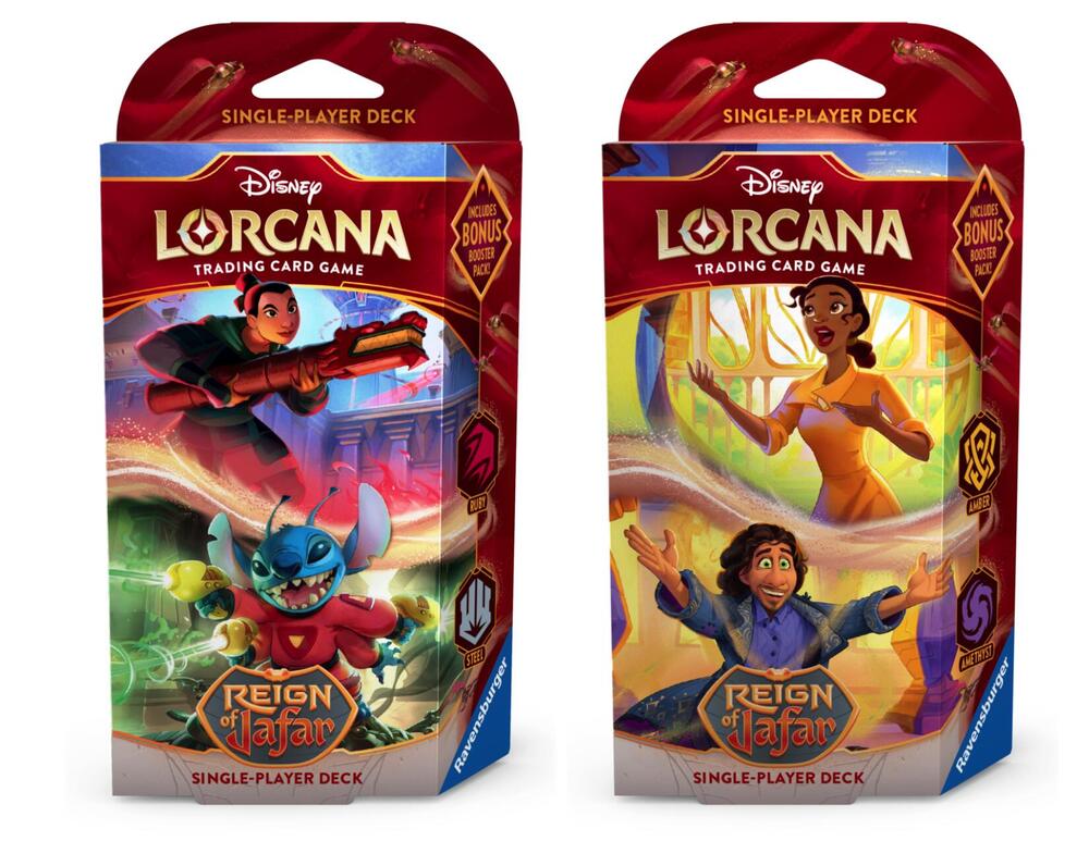 Disney Lorcana: Reign of Jafar Starter Deck [Set of 2] card from Reign of Jafar