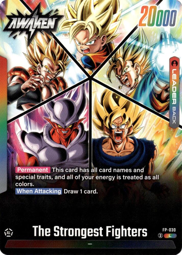 The Strongest Fighters FP-030 card from Fusion World Promotion Cards and Packs