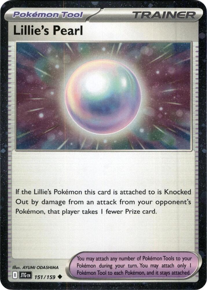 Lillie's Pearl (Cosmos Holo) 151/159 card from Miscellaneous Cards & Products