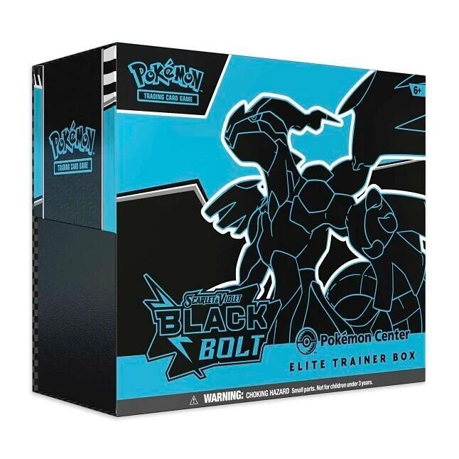 Black Bolt Pokemon Center Elite Trainer Box (Exclusive) card from SV: Black Bolt