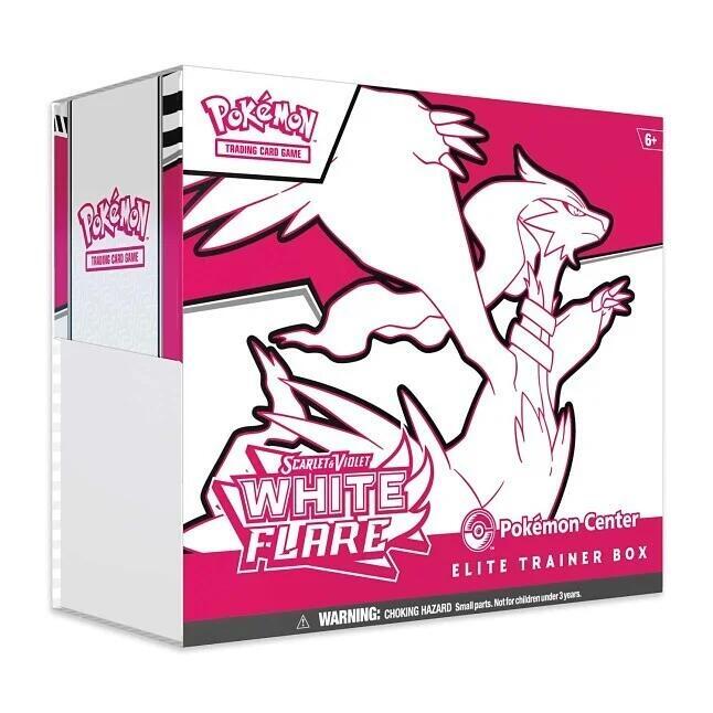 White Flare Pokemon Center Elite Trainer Box (Exclusive) card from SV: White Flare