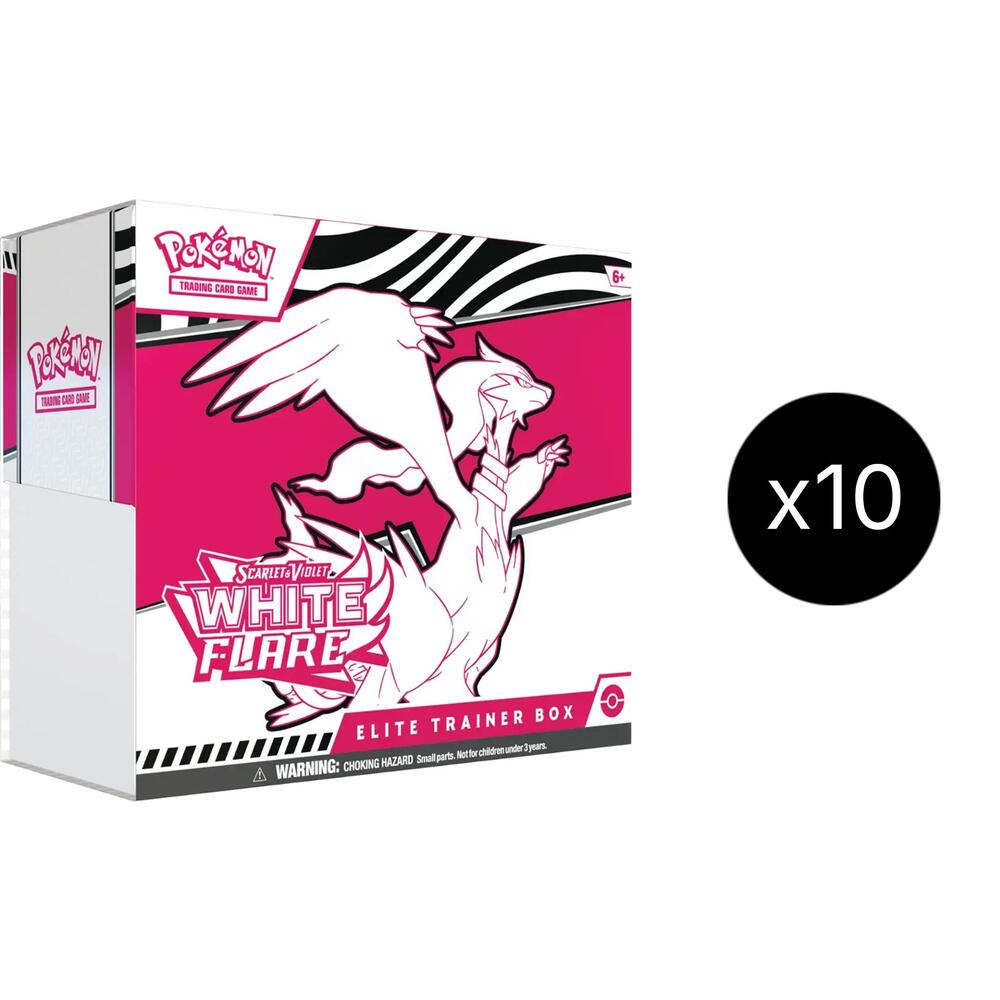 White Flare Elite Trainer Box Case card from SV: White Flare