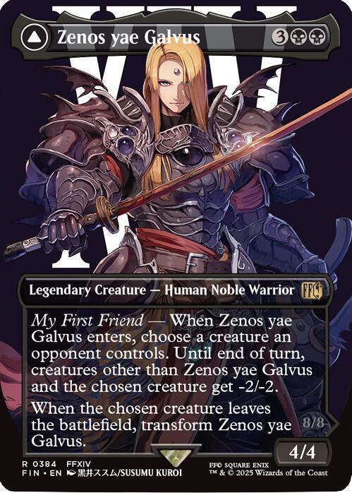 Zenos yae Galvus (Borderless) 384 card from FINAL FANTASY