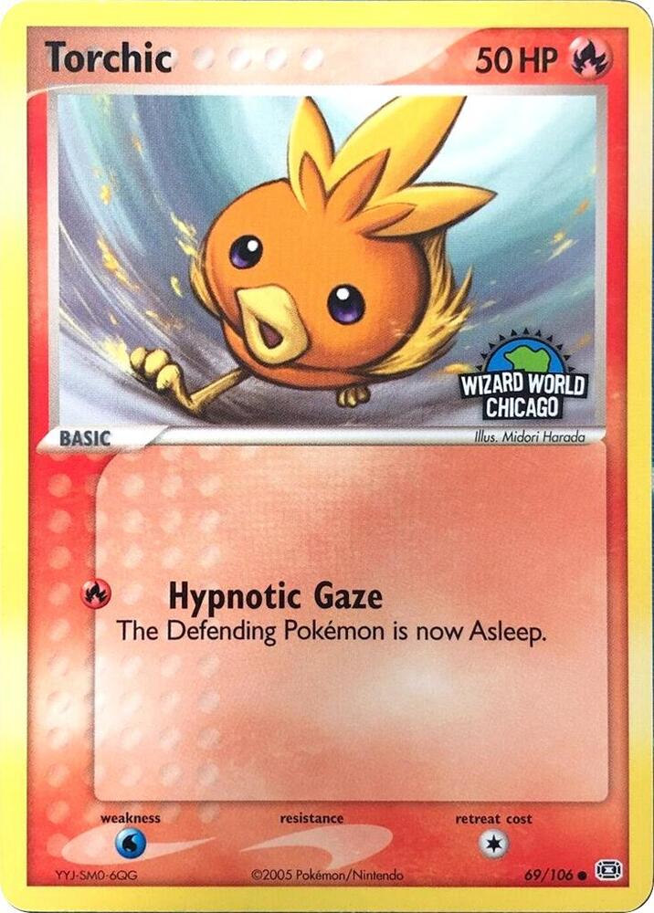 Torchic (Wizard World Chicago) 69/106 card from Miscellaneous Cards & Products