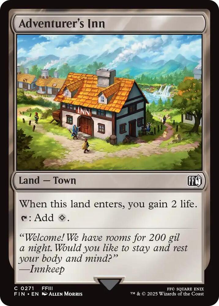 Adventurer's Inn 271 card from FINAL FANTASY