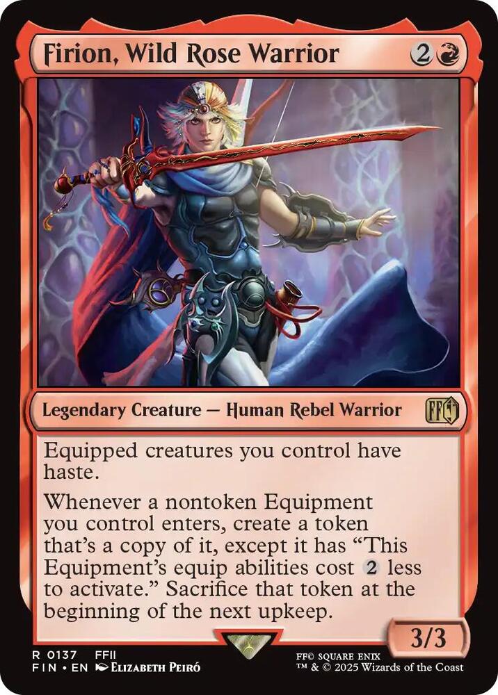 Firion, Wild Rose Warrior 137 card from FINAL FANTASY