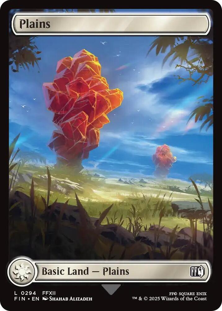 Plains 294 card from FINAL FANTASY