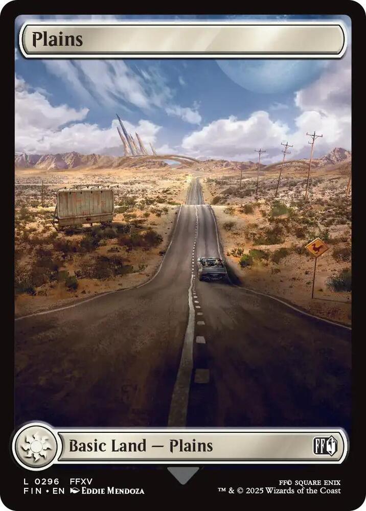 Plains 296 card from FINAL FANTASY