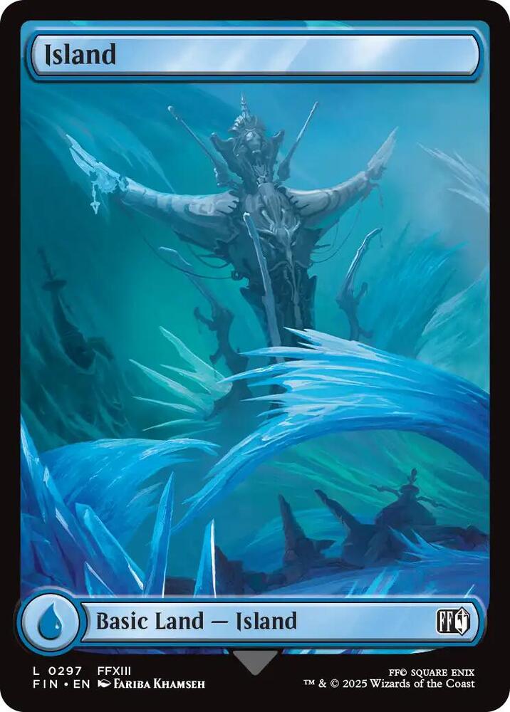 Island 297 card from FINAL FANTASY