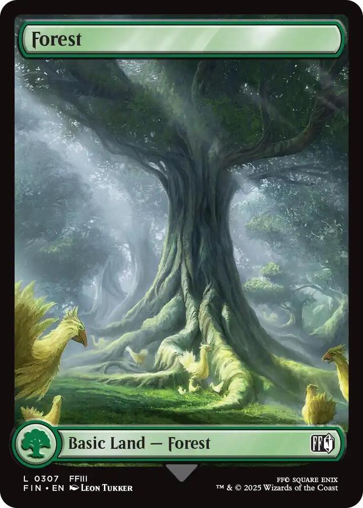 Forest 307 card from FINAL FANTASY