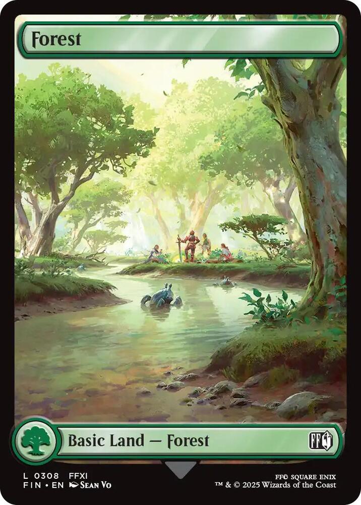 Forest 308 card from FINAL FANTASY