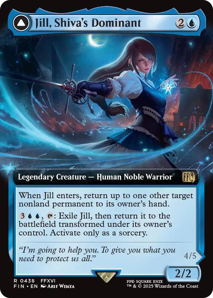 Jill, Shiva's Dominant (Extended Art) 438 card from FINAL FANTASY