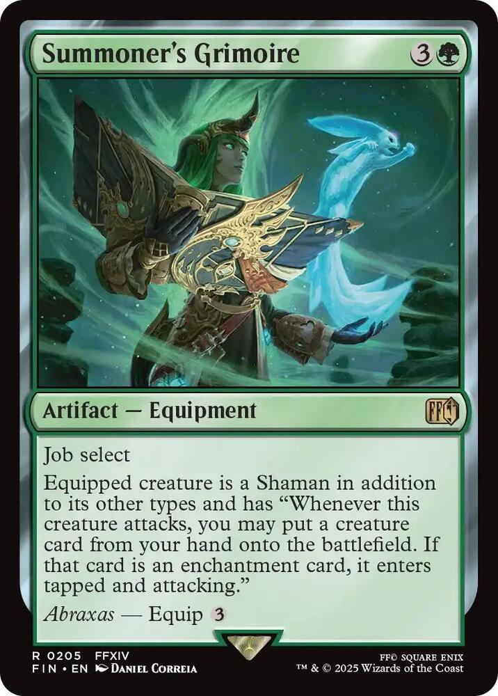Summoner's Grimoire 205 card from FINAL FANTASY