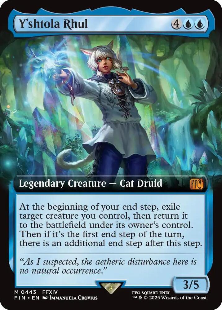 Y'shtola Rhul (Extended Art) 443 card from FINAL FANTASY