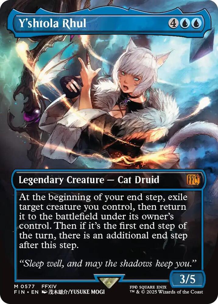 Y'shtola Rhul (Borderless) 577 card from FINAL FANTASY