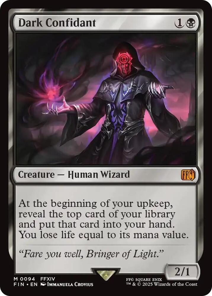 Dark Confidant 94 card from FINAL FANTASY