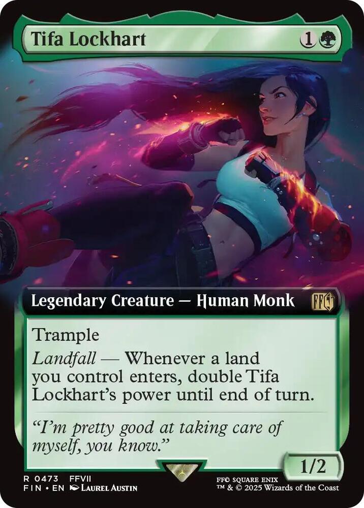 Tifa Lockhart (Extended Art) 473 card from FINAL FANTASY