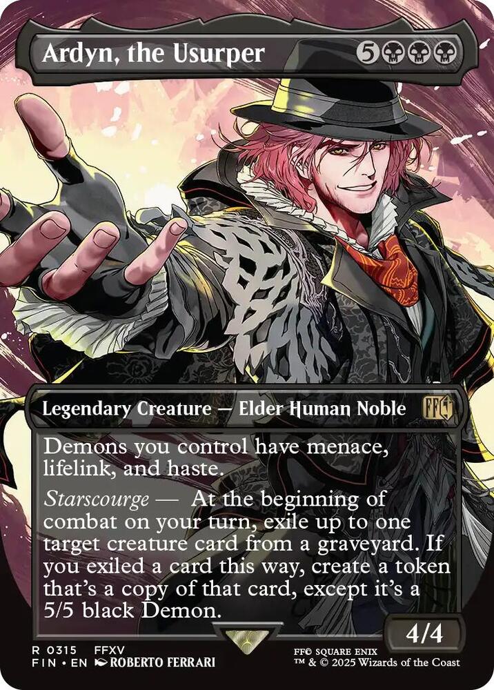 Ardyn, the Usurper (Borderless) 315 card from FINAL FANTASY